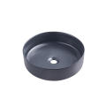 Texture Round Ceramic Bowl Bathroom Sink